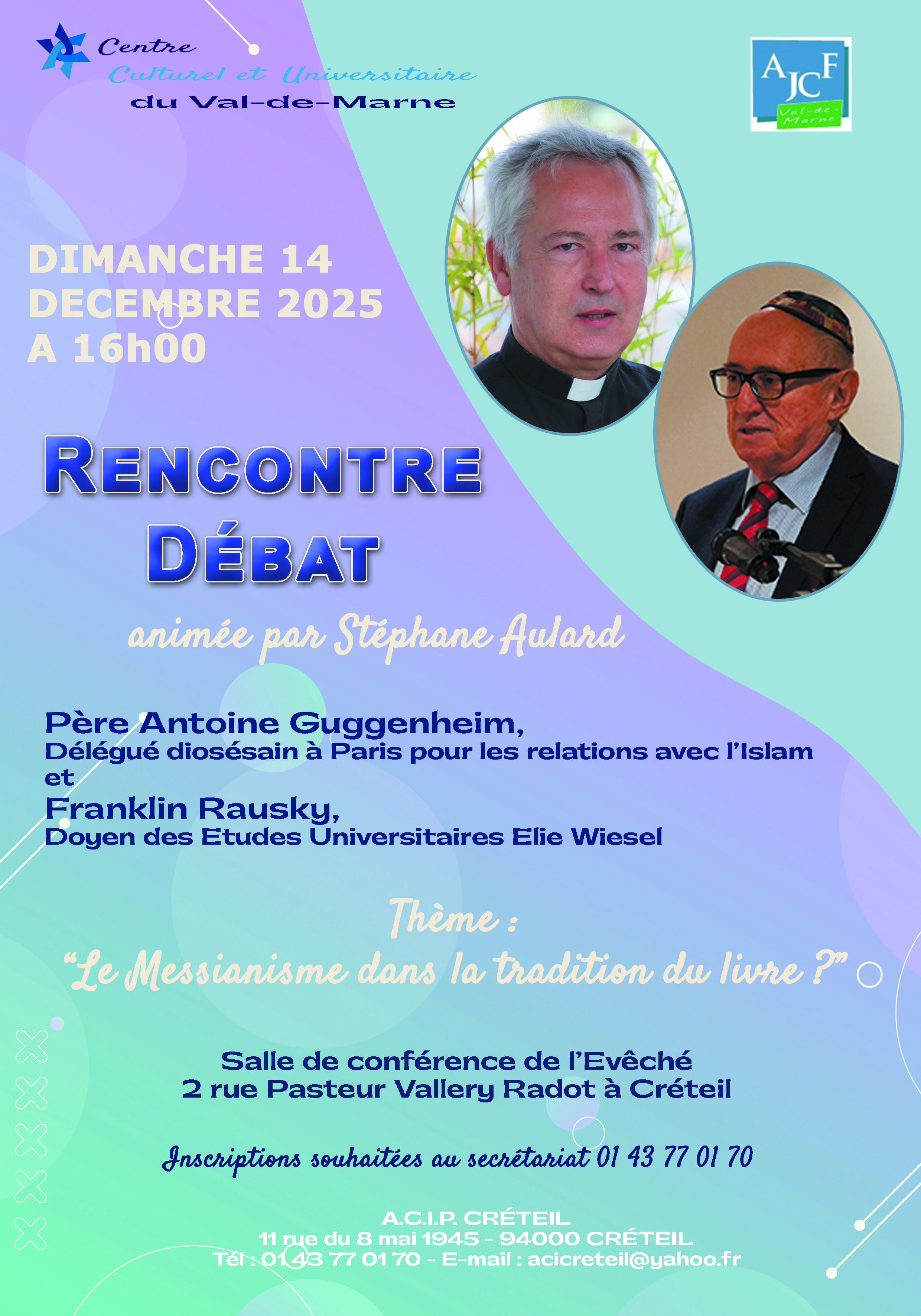 AJCF Créteil 14 décembre